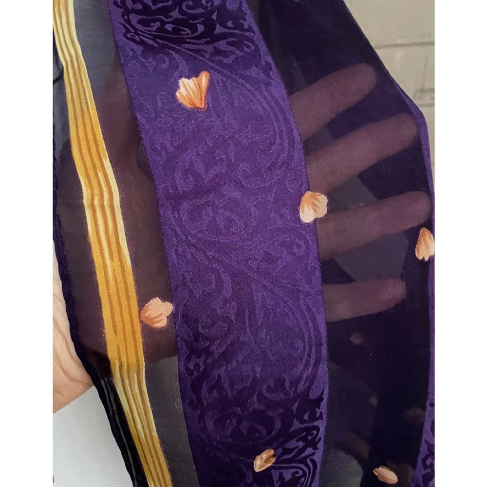 Anne Klein vintage silk scarf